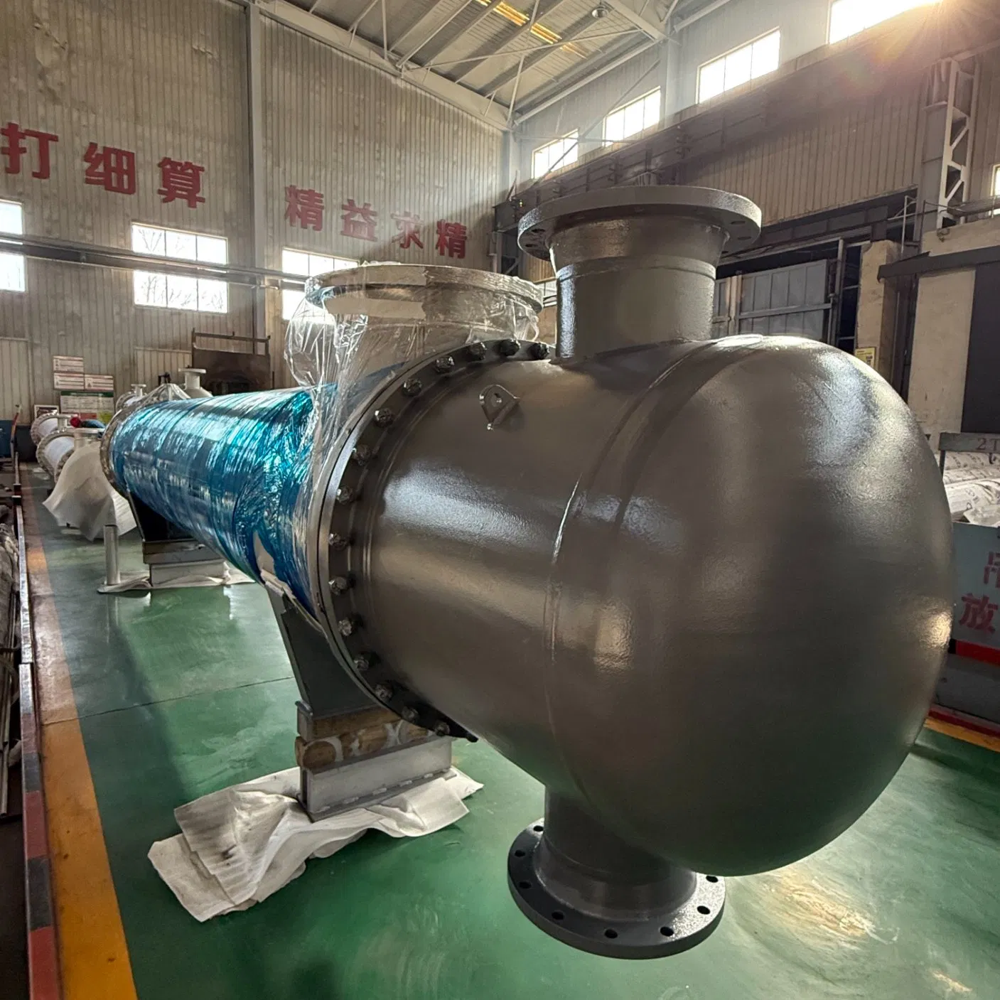 Enhanced Heat Transfer Petrochemical Heat Exchanger for Cryogenic Systems