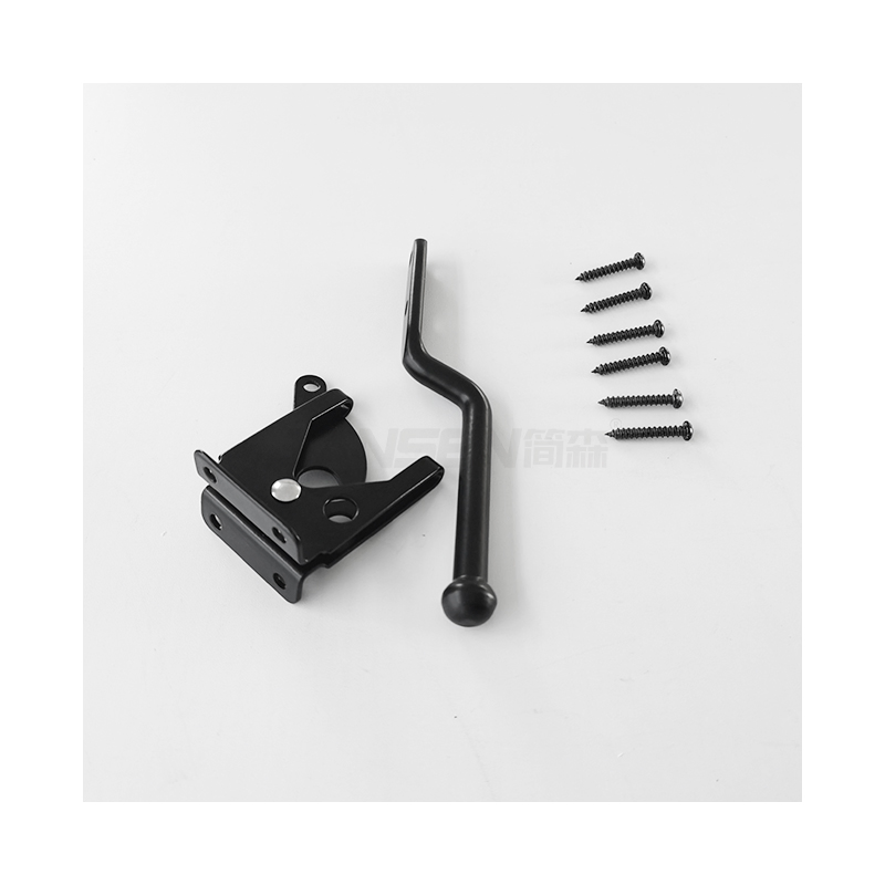 Iron Metal Self-Locking Gate Latch Automatic Gravity Lever Door Latches for Fence Gate