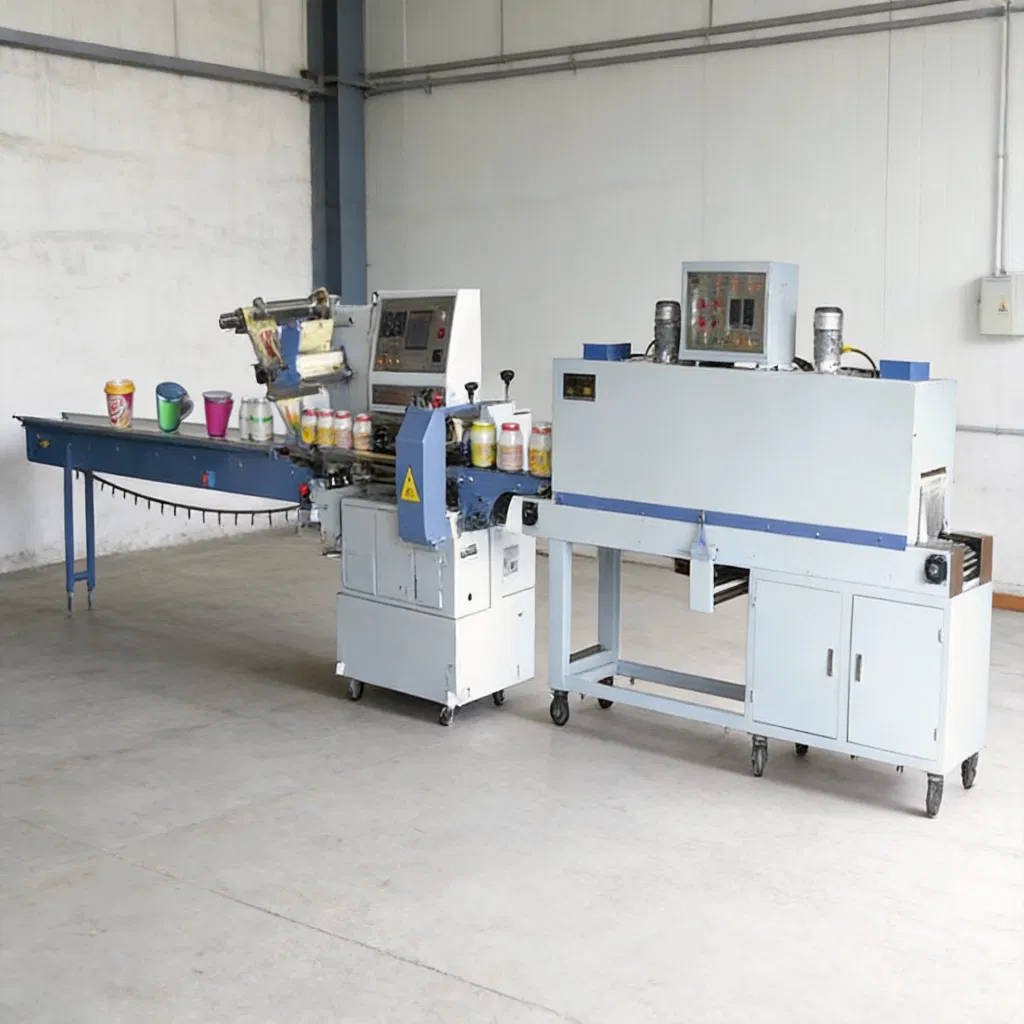 Automatic Heat Shrink Packaging Machine for Group Bottles