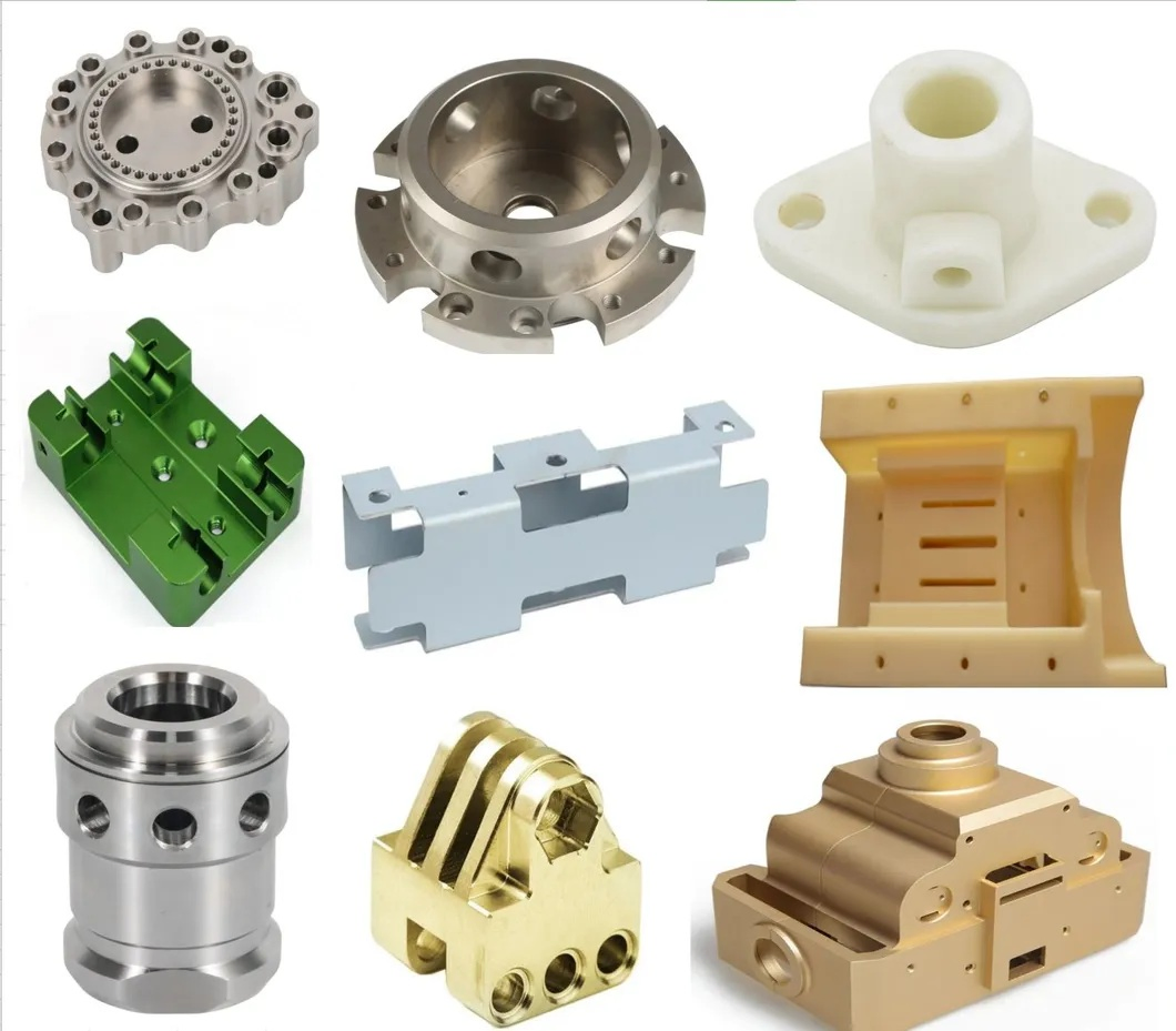Parte lavorata con precisione CNC in acciaio inossidabile e alluminio
