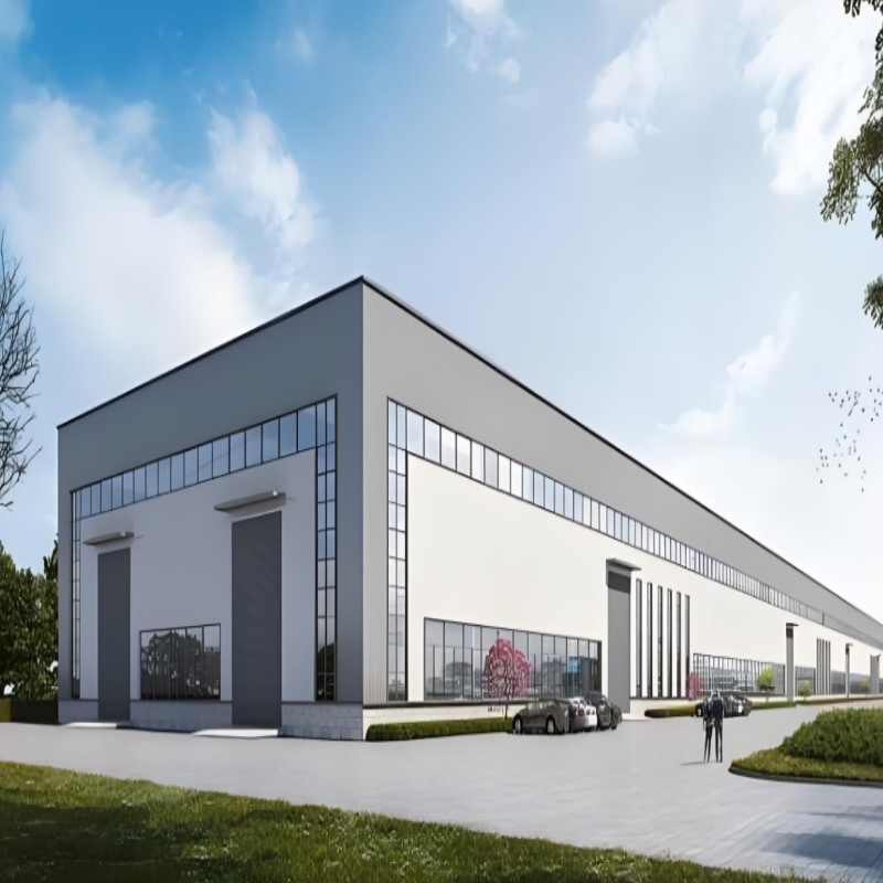 Schwerlast-Stahlkonstruktion Lagerhalle Stahlrahmen Industrieanlage CE