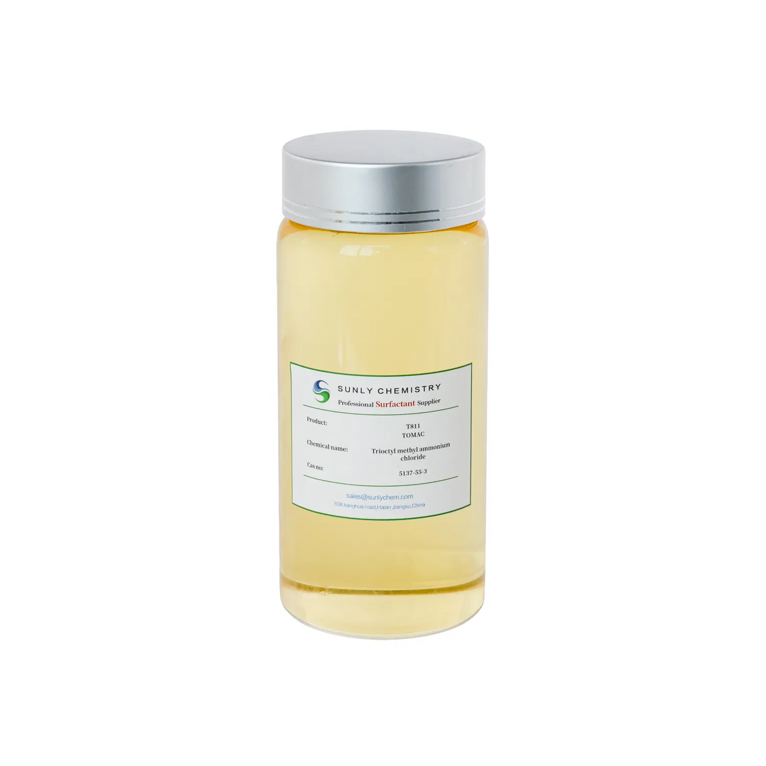 Trioctylmethylammonium Chloride CAS 5137-55-3 High-Quality Quaternary Ammonium Salt Surfactant