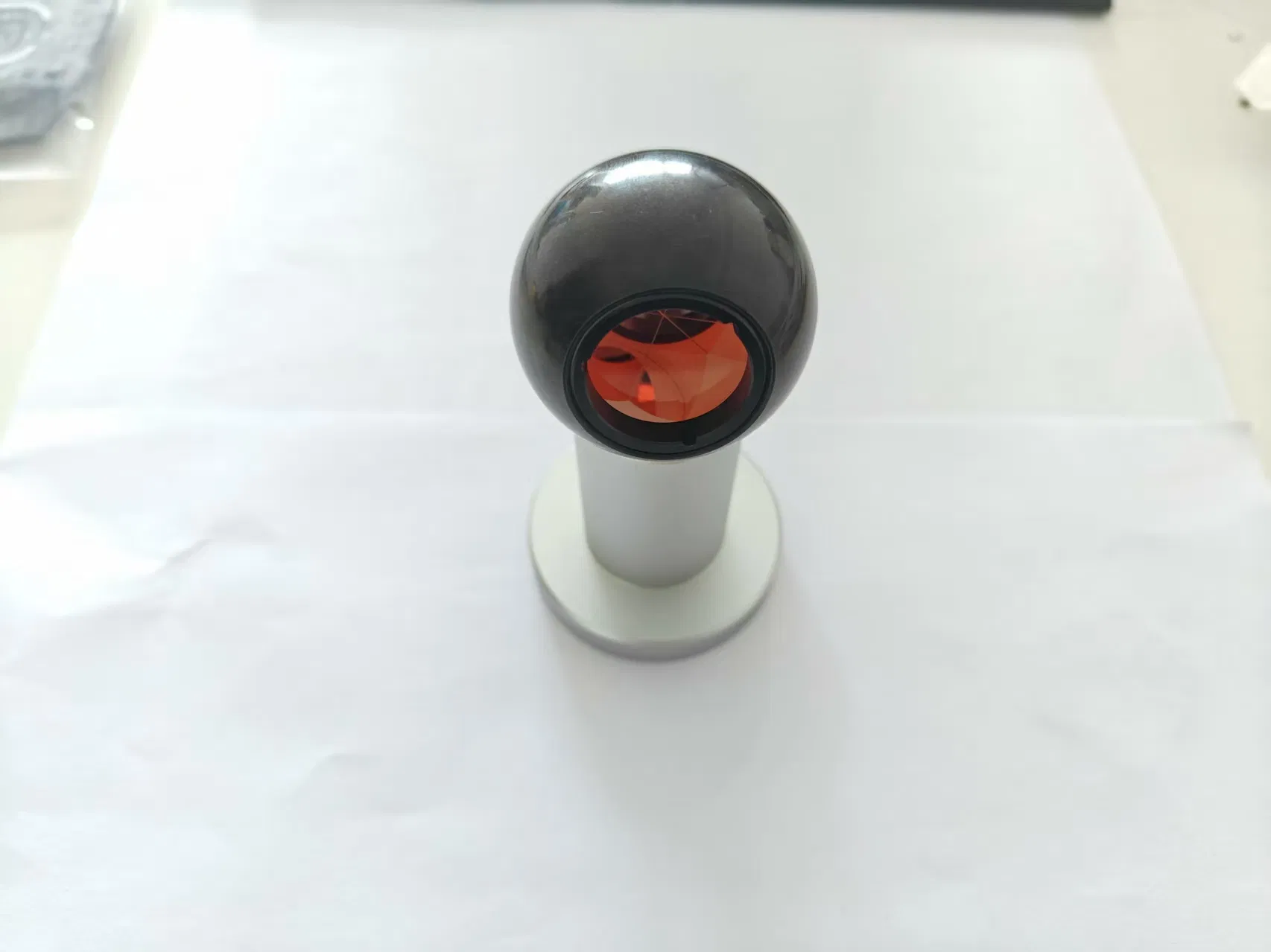 Set Prisma a Riflessione Totale con Diametro 45mm, Vetro Ottico Sferico per Monitoraggio con Supporto a Base Magnetica