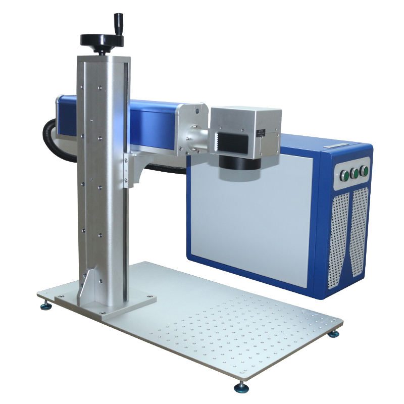 20W Macchina per Marcatura Laser a Fibra di Tipo Split ad Alta Precisione per Metallo