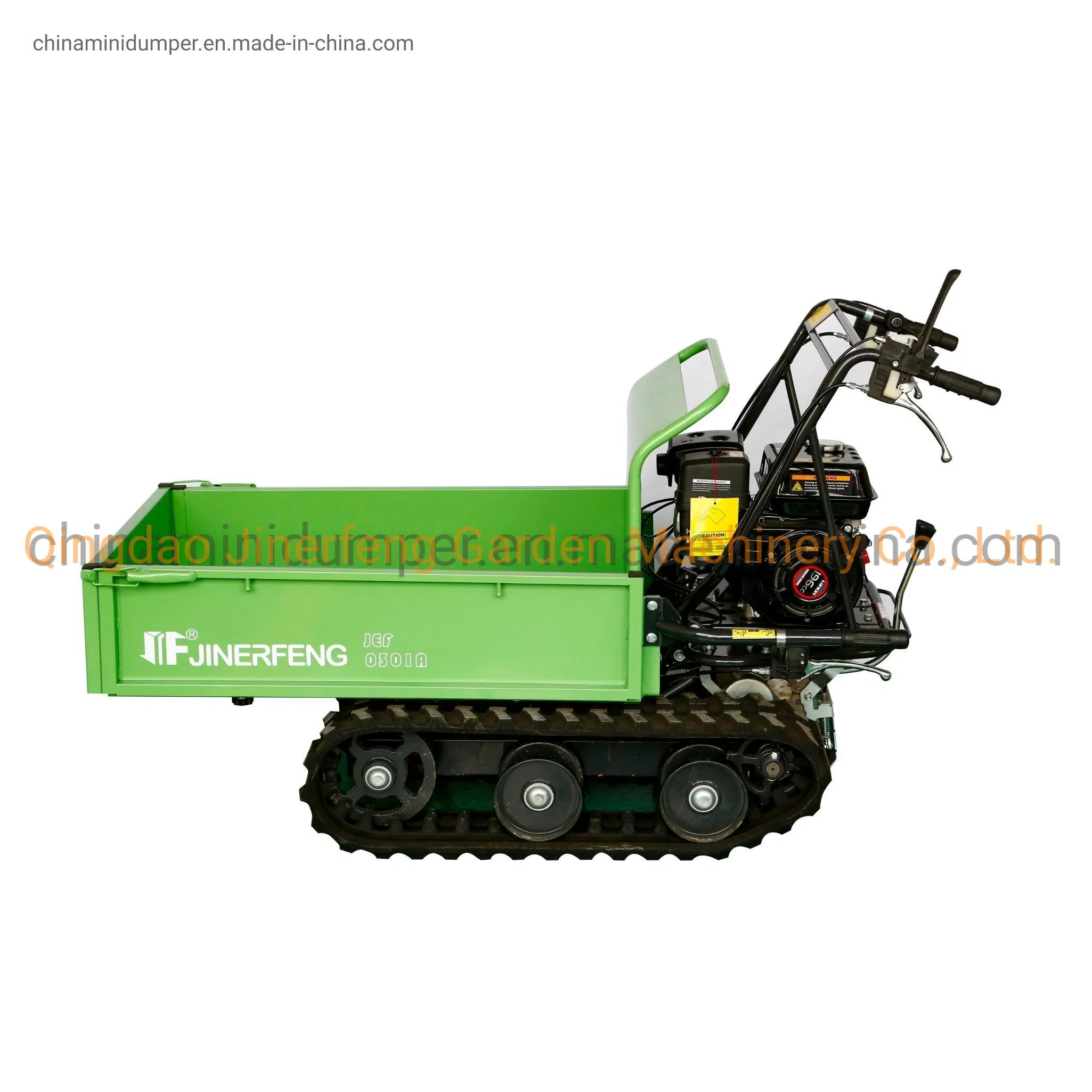 CE Certification Hydraulic All Terrain Track Mini Dumper