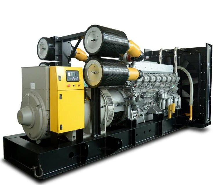 Generatore Diesel da 2750 kW con alternatore brushless trifase a quattro fili per hotel, fabbriche e ospedali