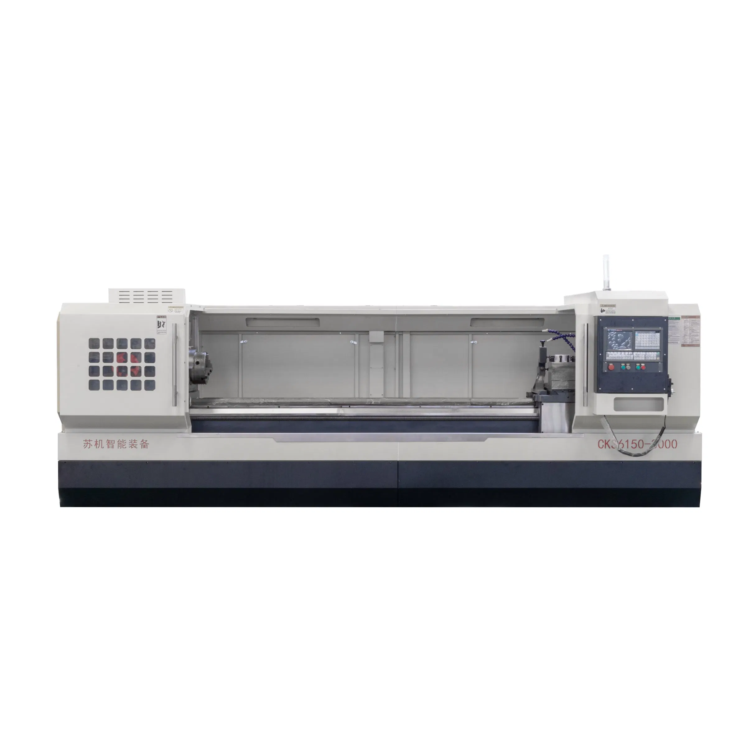 Metal Processing 5m CNC Lathe Flat Bed Lathe Machine 800/480mm