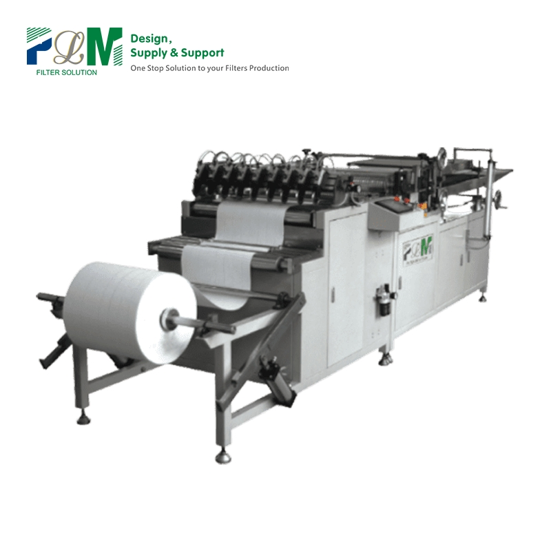 High Efficiency Heavy Duty Air Filter Paper Pleating Making Machine PLGT-600N