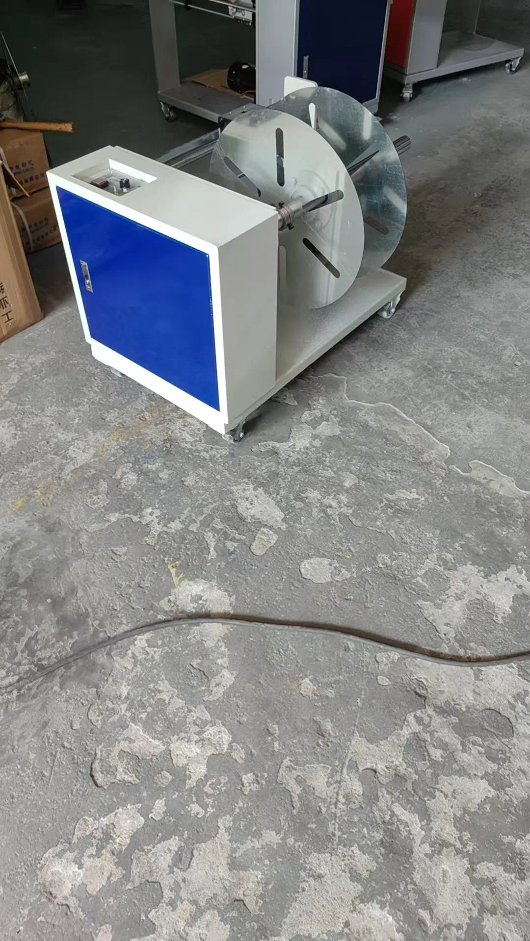 Horizontal Edge Recycling Machine for Wasting Edge Collection Bag Making Machine
