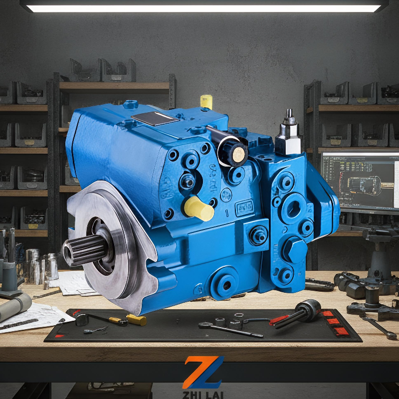 Rexroth A4vg Series Axial Piston Variable Hydraulic Vane Pump for Concrete Pumps, Cranes, Tractors, and Heavy-Duty Vehicles