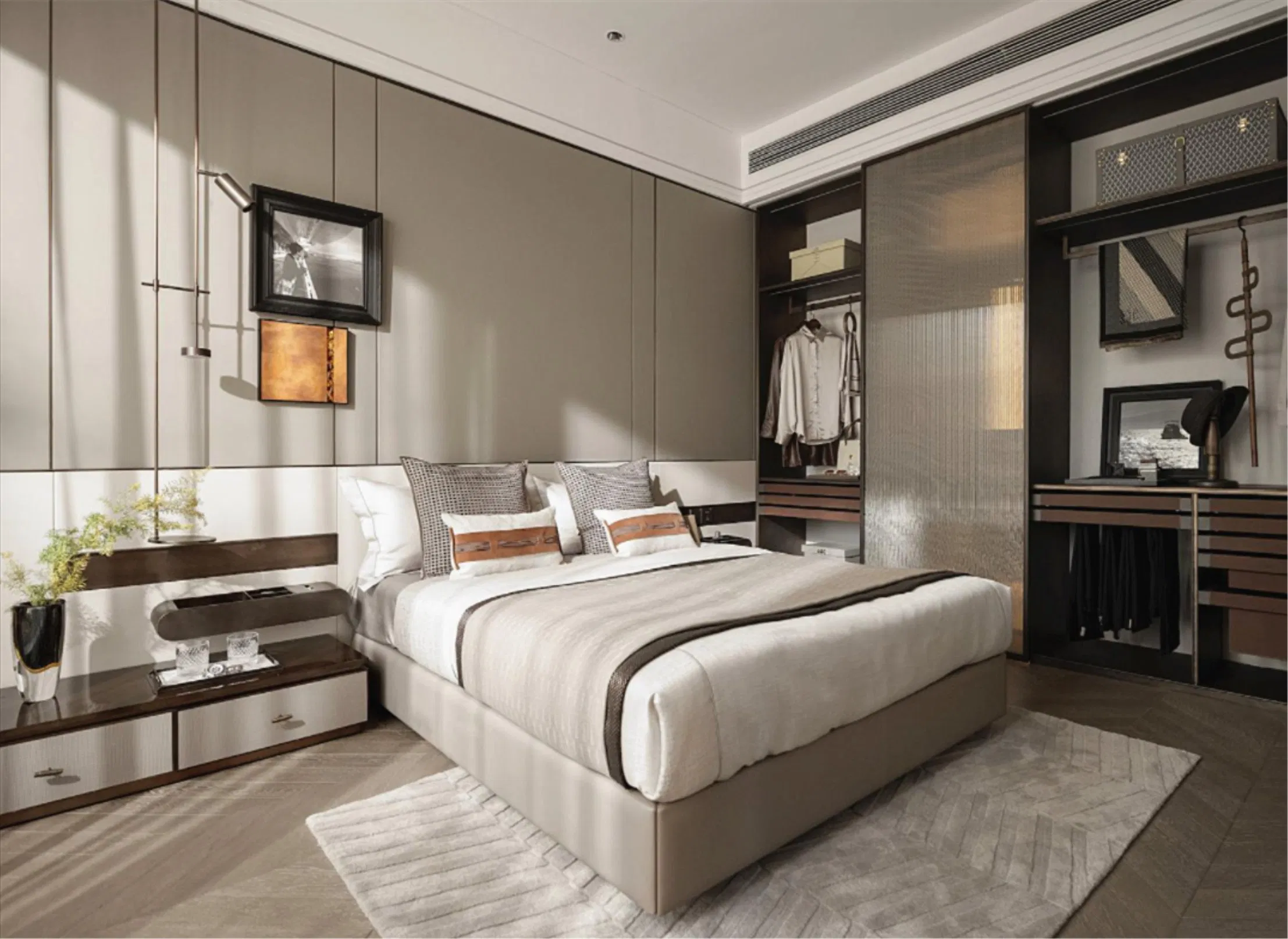Customized Hand-Tufted Hotel Floor Carpet