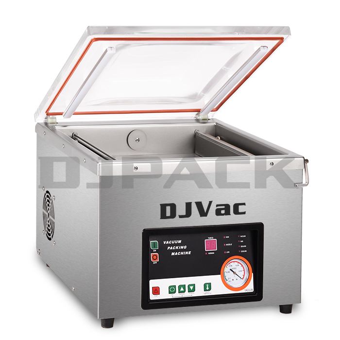 Machine automatique d'emballage sous vide pour bureau avec certification CE (DZ-400/2F)