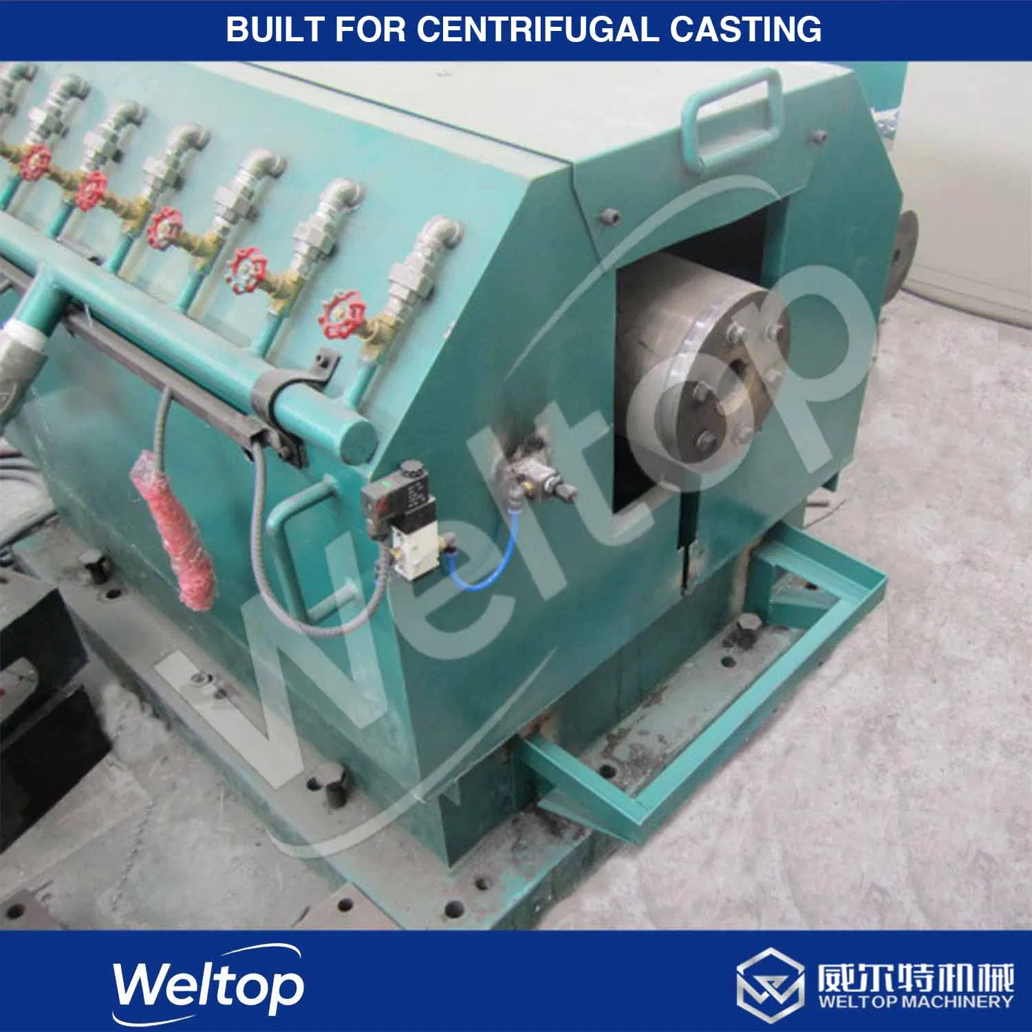 Vollautomatische Schleudergussmaschine mit einer Spinnstation