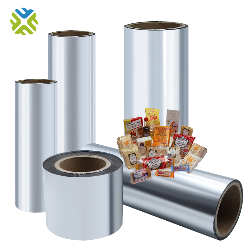 Moisture Proof Silver Coated Colored BOPET Pet Film Roll for Packaging