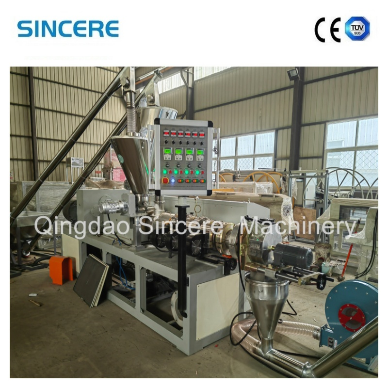 PVC WPC Hot Cutting Pelletizing Line Machine