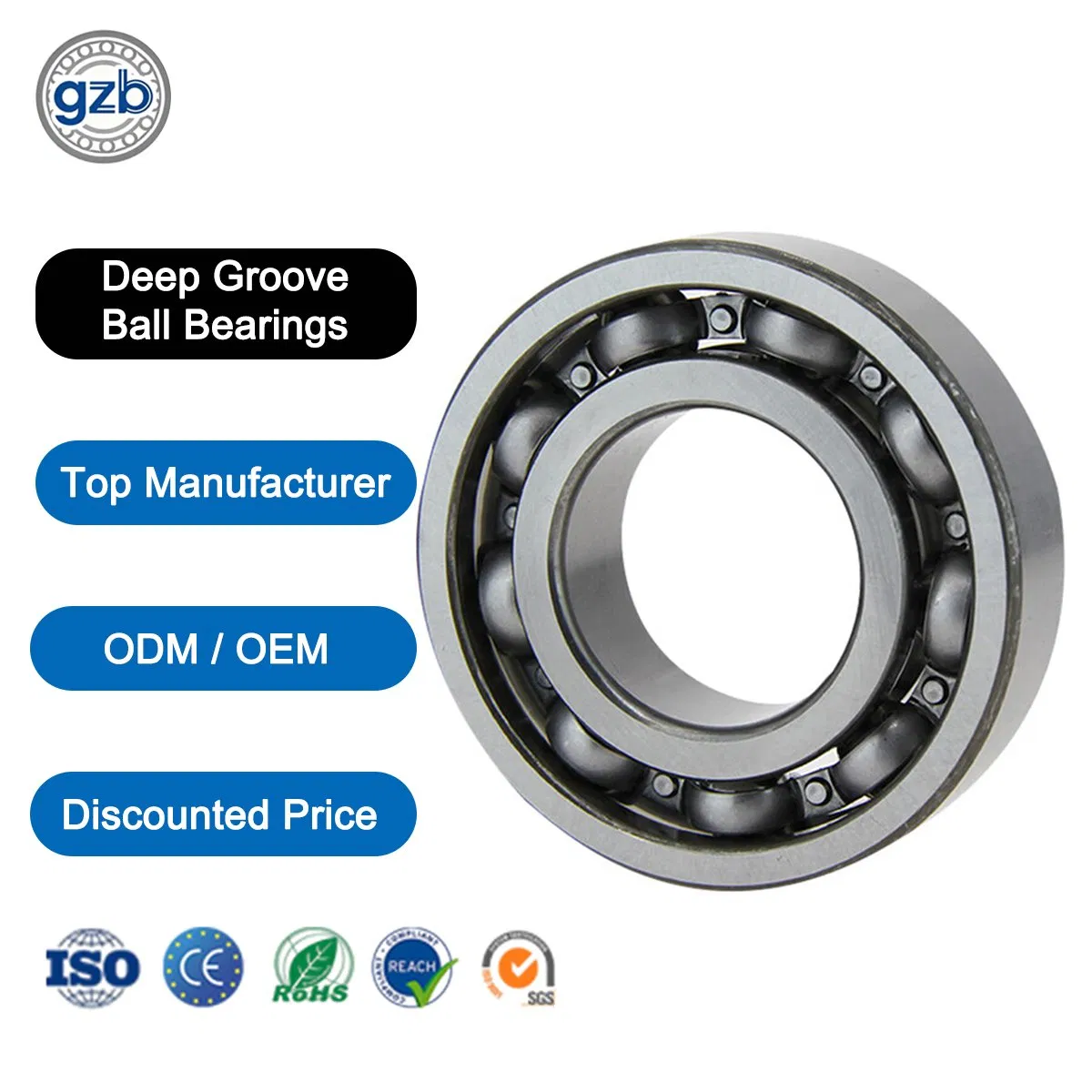 High-Performance 608 Sealed Bearing 8X22X7mm 2RS Zz Shielded for Skateboards Rollerblades and Electric Scooters