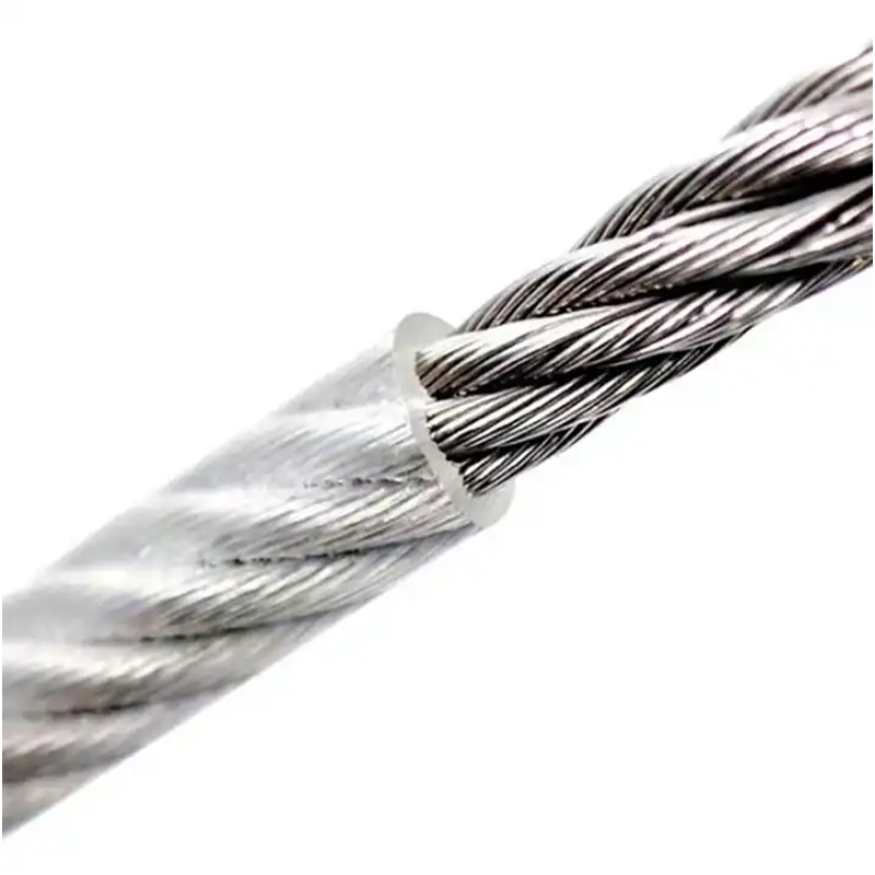 PVC Coated Wire Rope 8X19s Gsf for Ships, Truck Cranes, Drilling