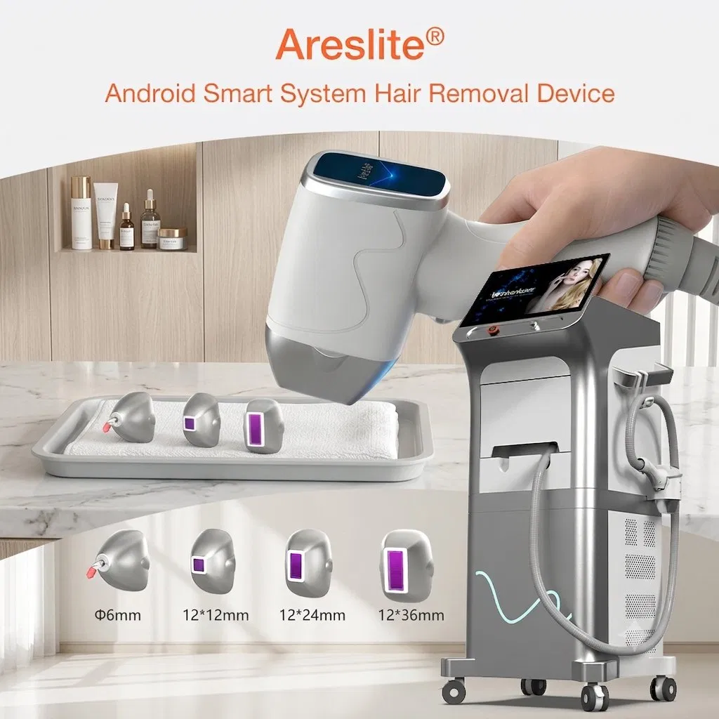 808nm 3 Onde Schermo Intelligente Strumento Professionale a Diodo Laser per Epilazione