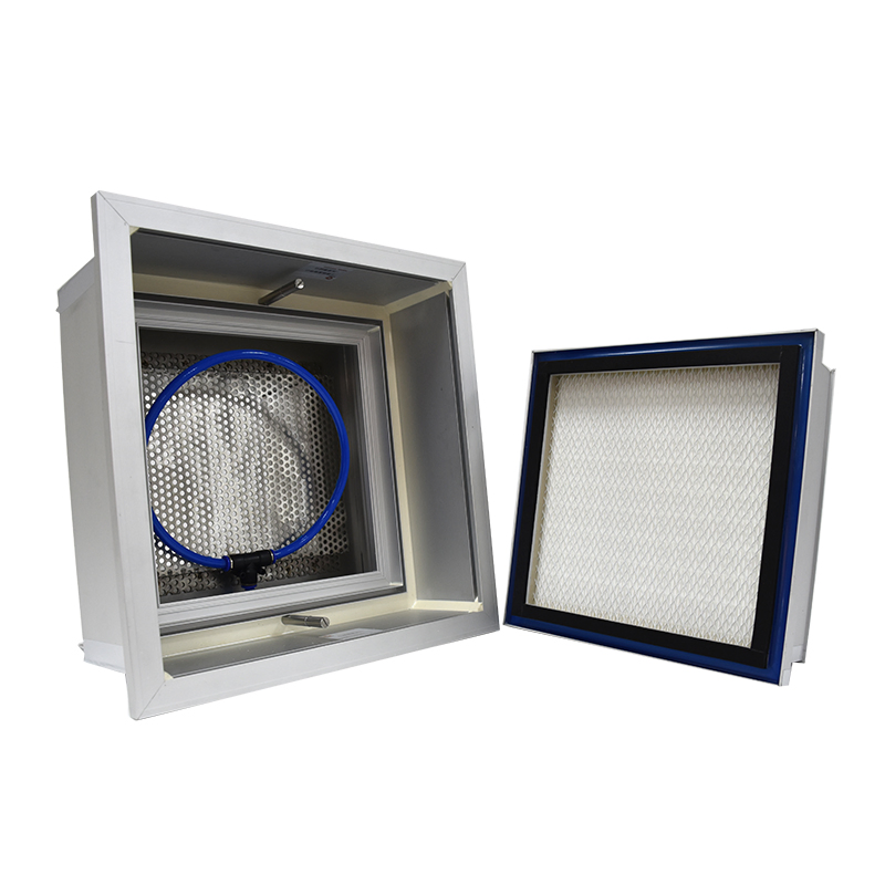 Operating Theater DOP Gel Seal HEPA Filter Ceiling Terminal HEPA Module Box