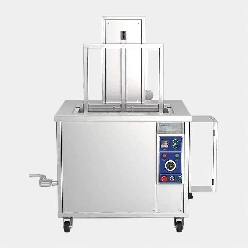 Large Diesel Engine Tire Cylinder Bearing Lift Ultrasonic Cleaning Machine with Lifting