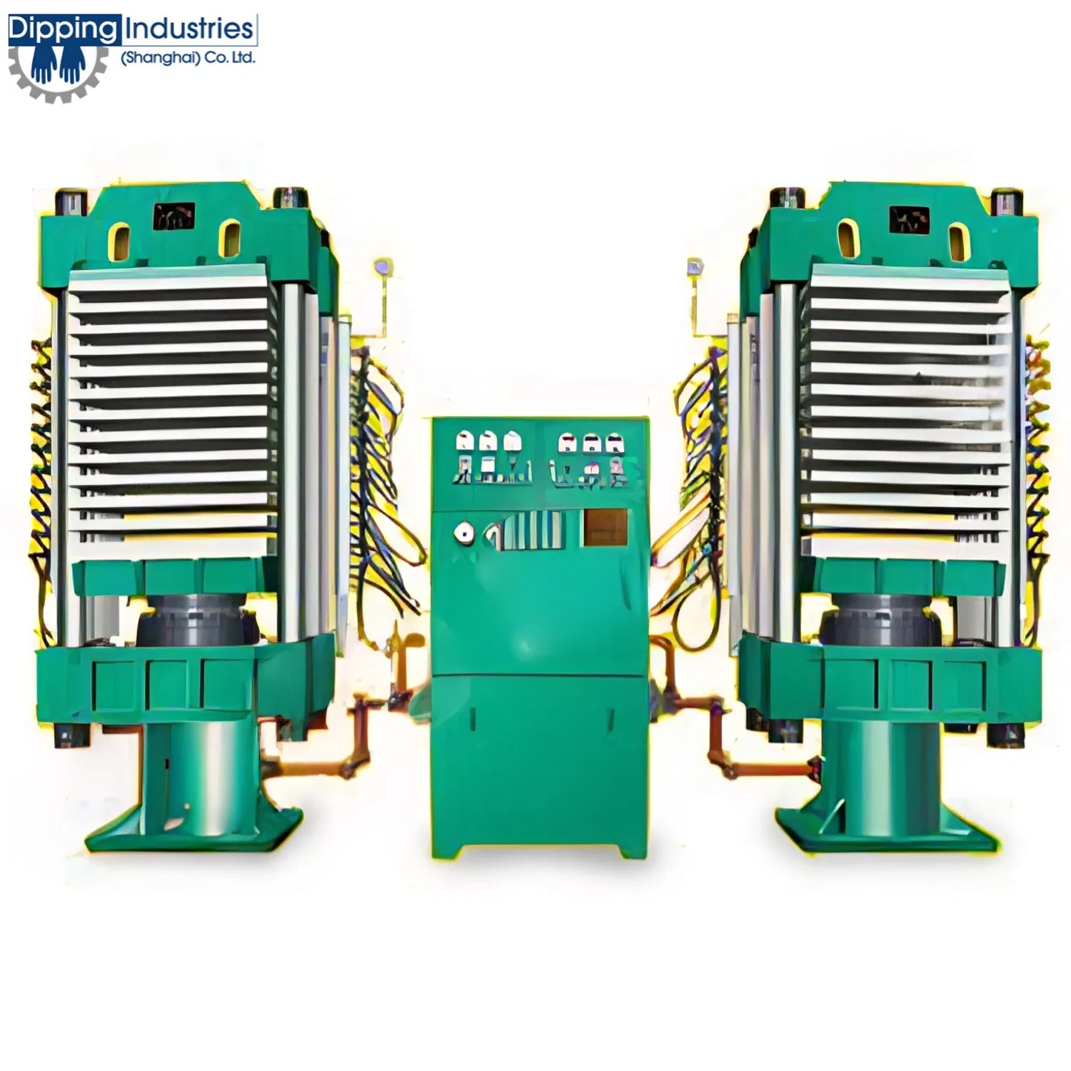 Digital Control PVC Floor Tile Making Machine / Thermo Press Machine