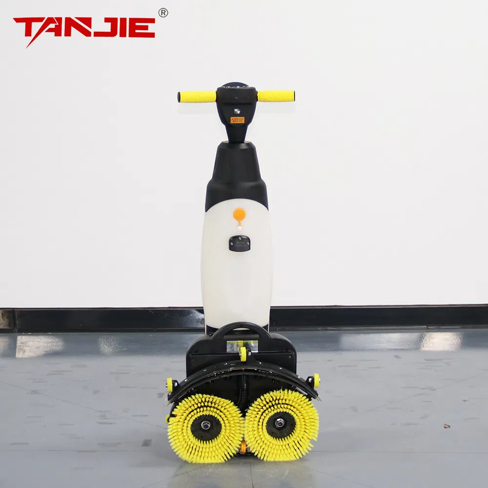 Walk Behind Lithium Mini Compact Floor Scrubber Cleaning Machine