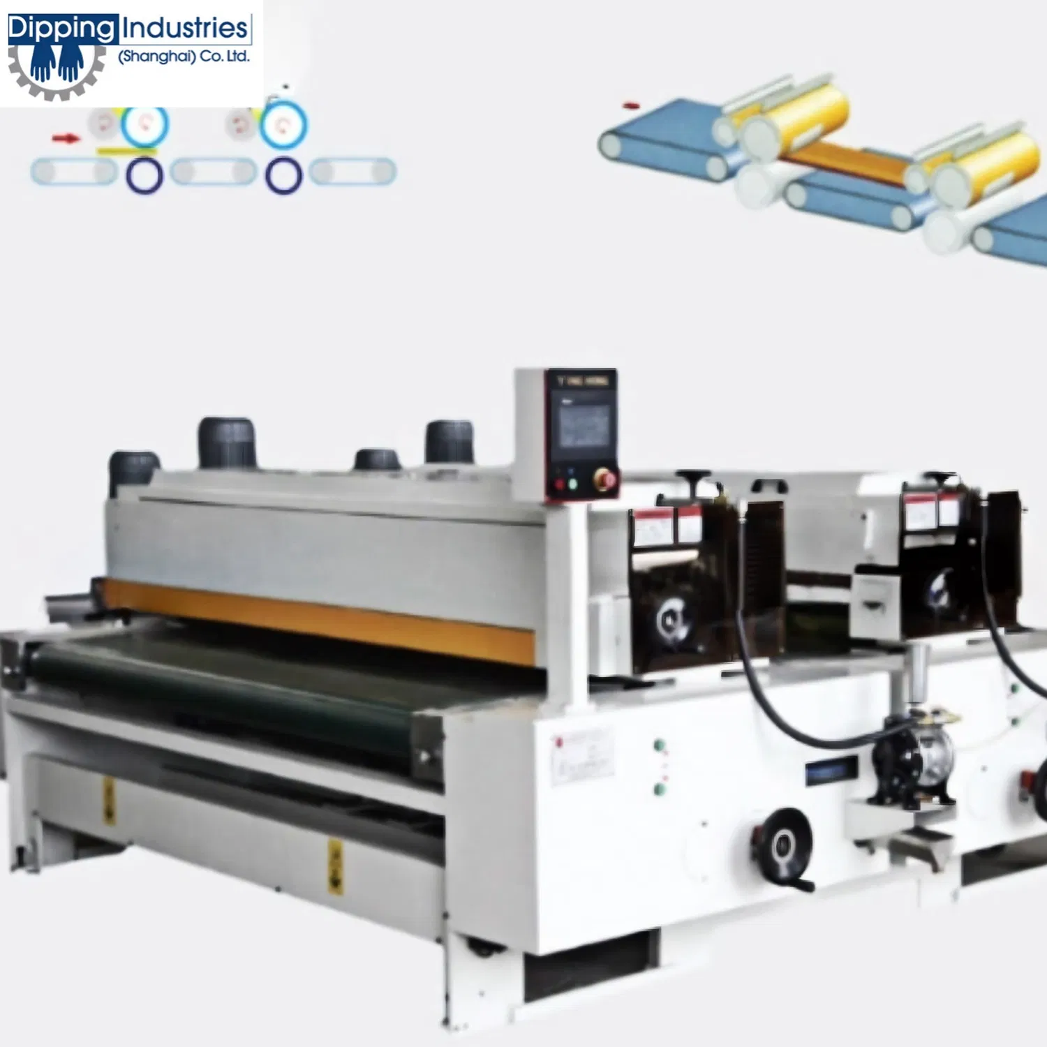 UV Coating Machine for PVC Flooring Tile
