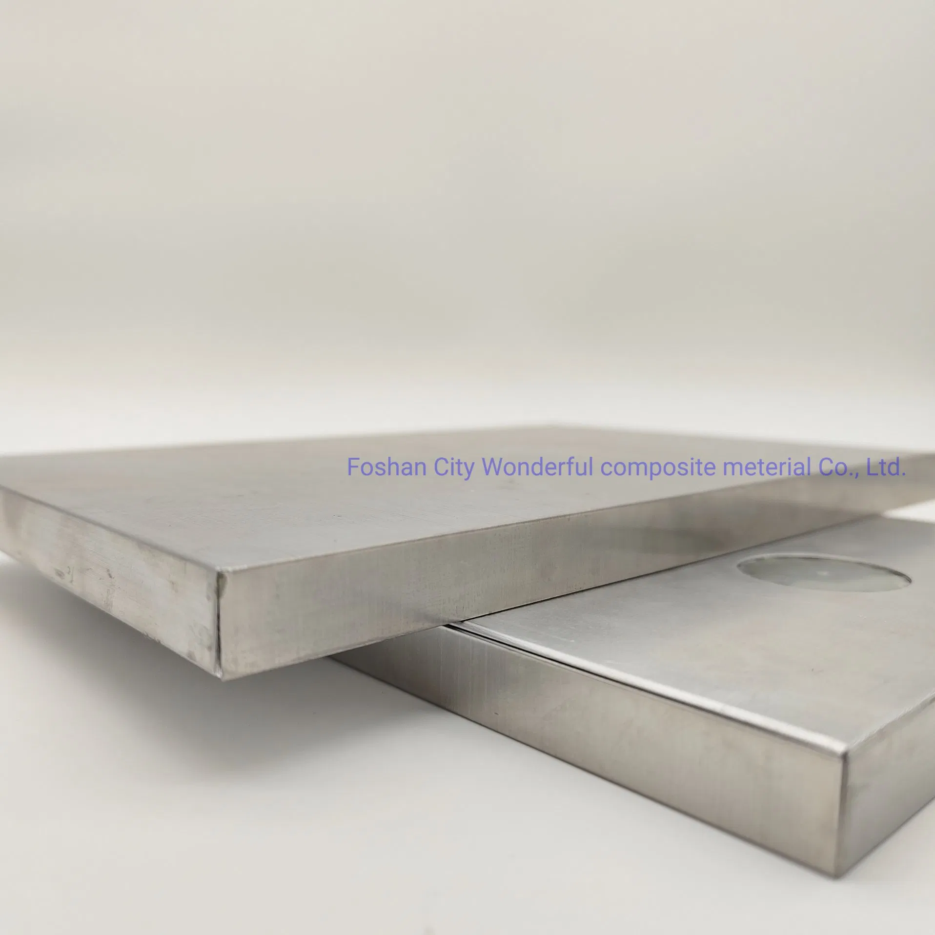 Stainless Steel Honeycomb Panel 316L Lightweight Fireproof for Architectural Cladding Ventilated Facades Custom Size