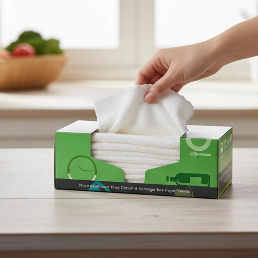 Asciugamano monouso in non tessuto OEM per uso domestico