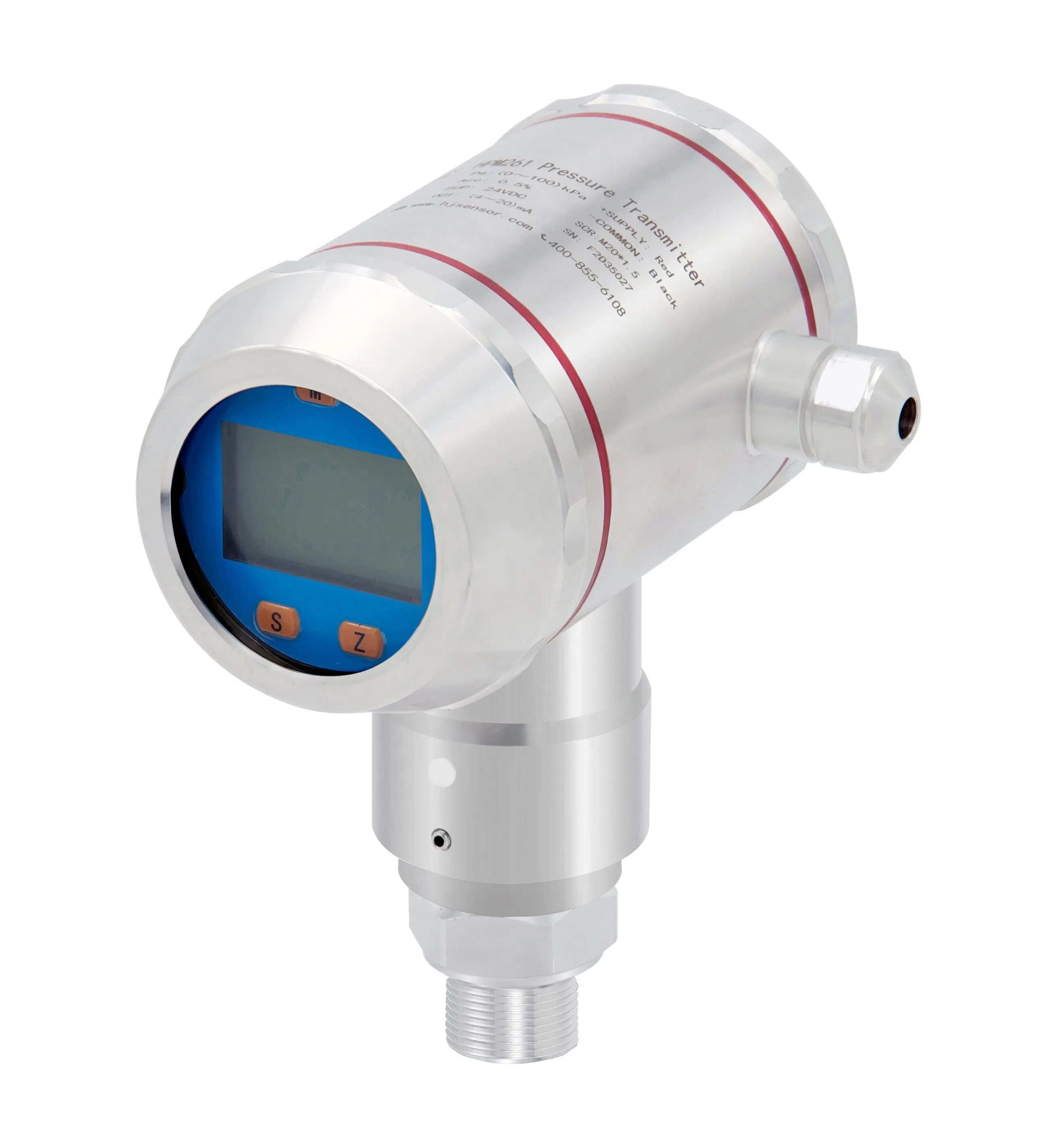 HPM261 Stainless Steel Pressure Transmitter with Integral Sturdy Shell