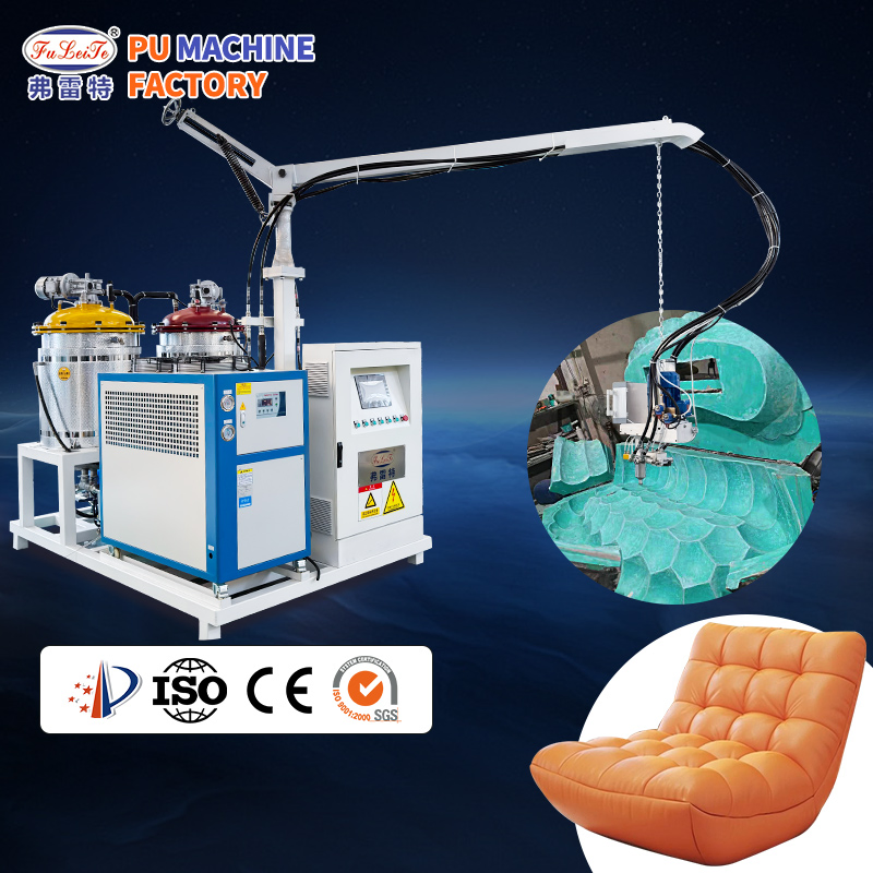 Morocco Lazy Sofa Seat Foam Injection Equipment Polyurethane Low Pressure Foam