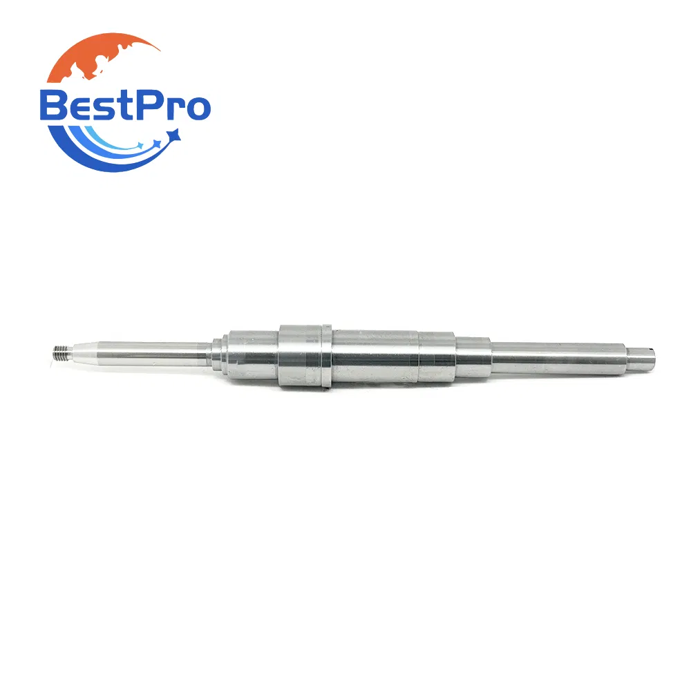 CNC Machined Stainless Steel Carbon Steel Drive Pump Shaft Spare Parts for Motor Engine Automotive Machinery