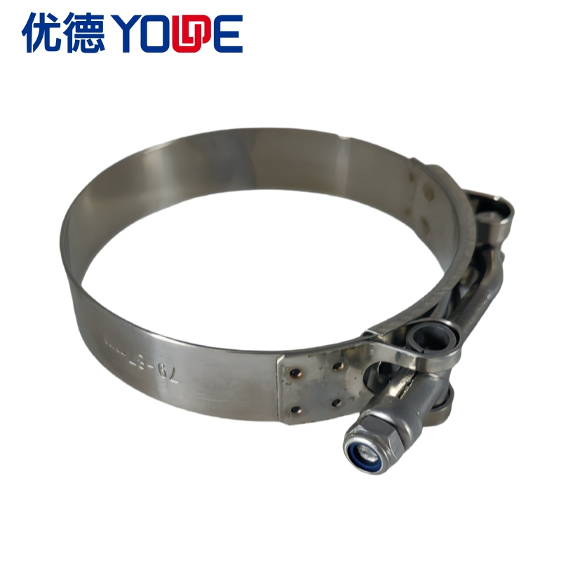 Collier de serrage à boulon en T 304W4 antirouille tailles réglables