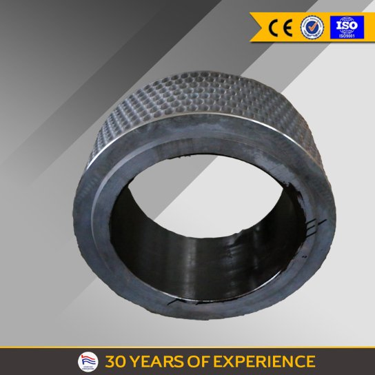 Custom Forging Dimpled Roller Shell of Briquetting Machine