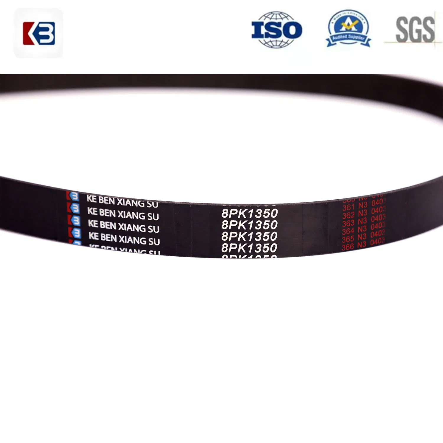 High Quality Poly Ribbed Belt, PK Belt, Timing Belt, V Belt Transmission Parts