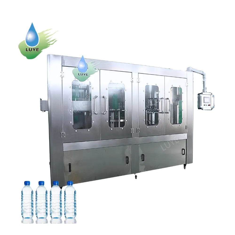 High Speed Water Bottling Plant Efficient Production Line for 1 Liter Pure Water Filling Station