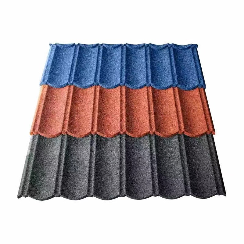 Stone Coated Roofing Sheet Color Steel Plate Roof Tile for Modern Building Construction