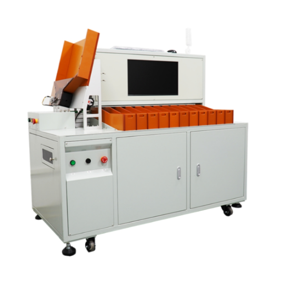 Intelligent Alarm 11 Channels 18650/21700/26650/32700 Lithium Ion Battery Sorting Machine for Auto Material Full Alert