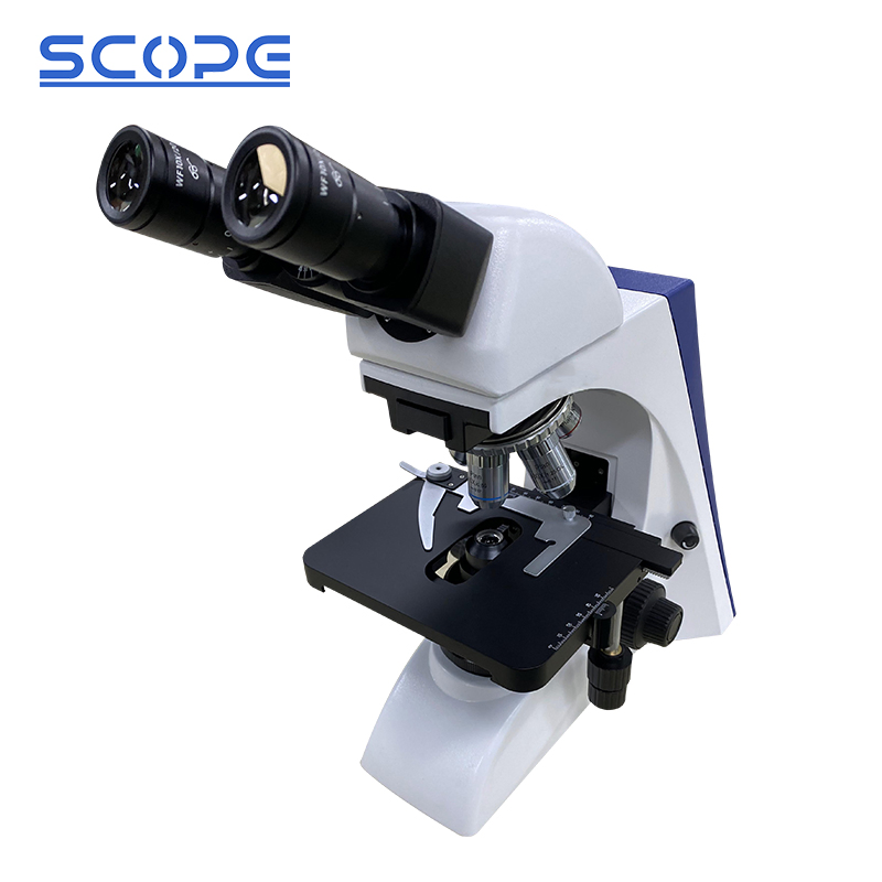 BK5000 Laboratory Binocular Biological Microscope, 40X-1000X Infinity Plan Magnification