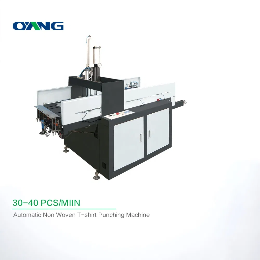W Cut U Cut T-Shirt Bag Punching Machinery, Non Woven Bag Punching Machine