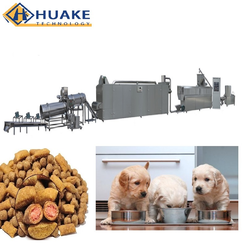 Pet Food Extruder Dog Food Manufacturing Machine