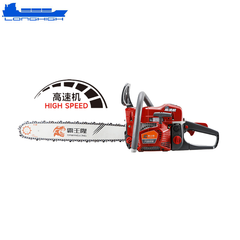 High Power 2.9kw Gas Chainsaw High Speed 58cc Chain Saw for Reliable Wood Cutting