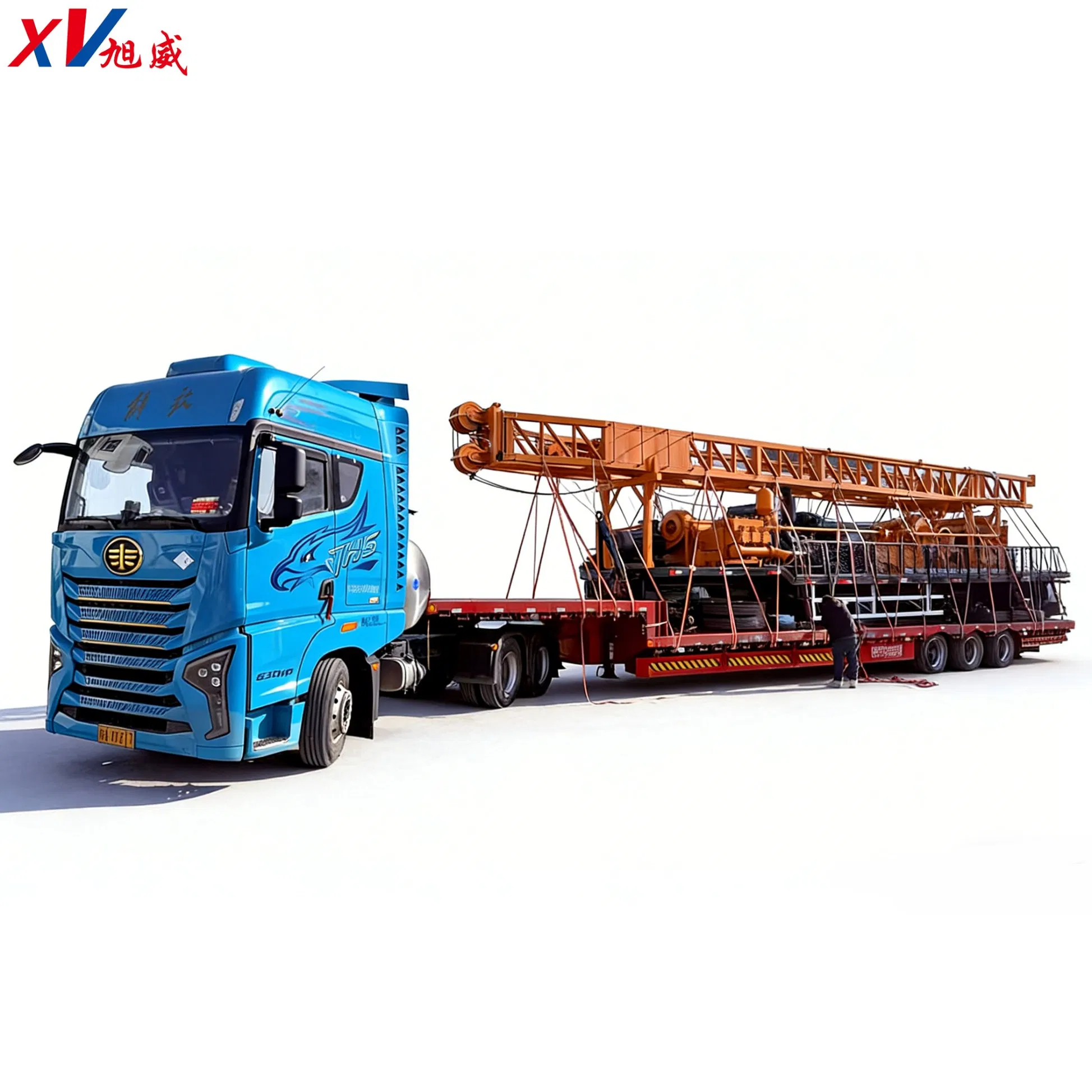 Heavy Duty 1000m Truck Mounted Water Drilling Rig for Deep Wells