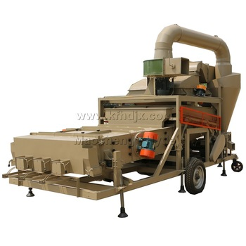 Landwirtschaftliche Reis-Saatgut-Vorreinigungsmaschine Weizen-Sesam-Saatgut-Reinigungsmaschine Mobile Kombi-Saatgut-Reinigungsmaschine