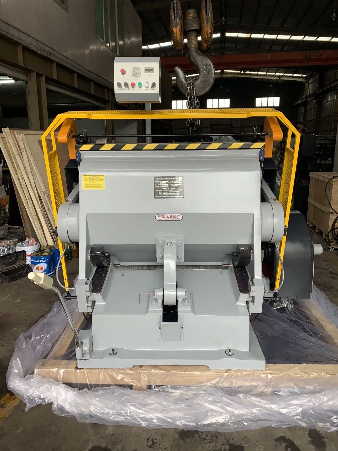 ML-1400 Macchina per il taglio a fustella e la cordonatura della carta a alimentazione manuale per scatole di cartone