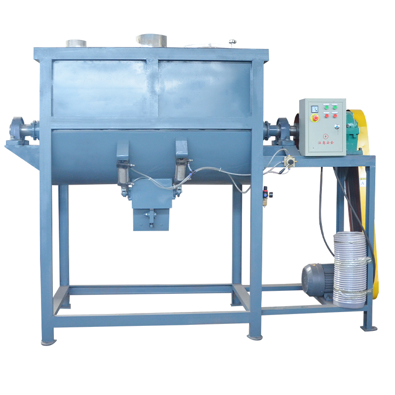 Horizontal Stainless Steel Food Powder Ribbon Mixing Machine Double Screw Blender Mixer