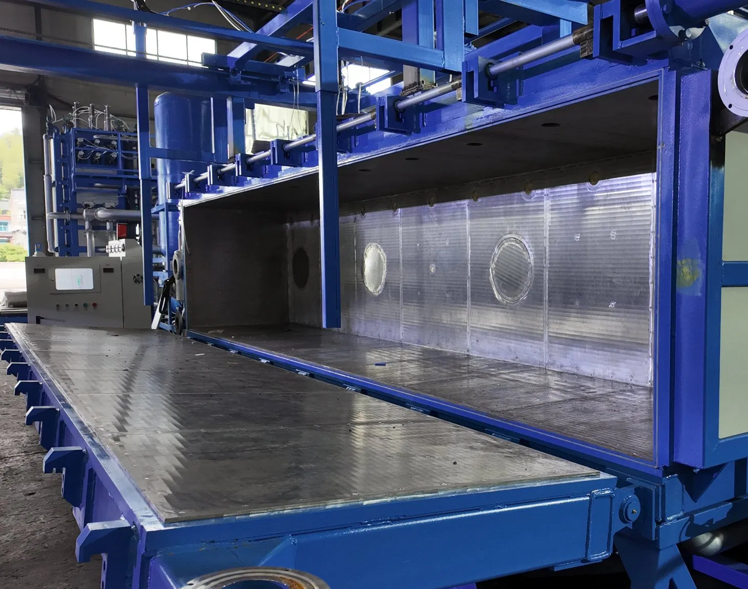 Automatic Guarantee EPS Foam Block Molding Machine with Vacuum