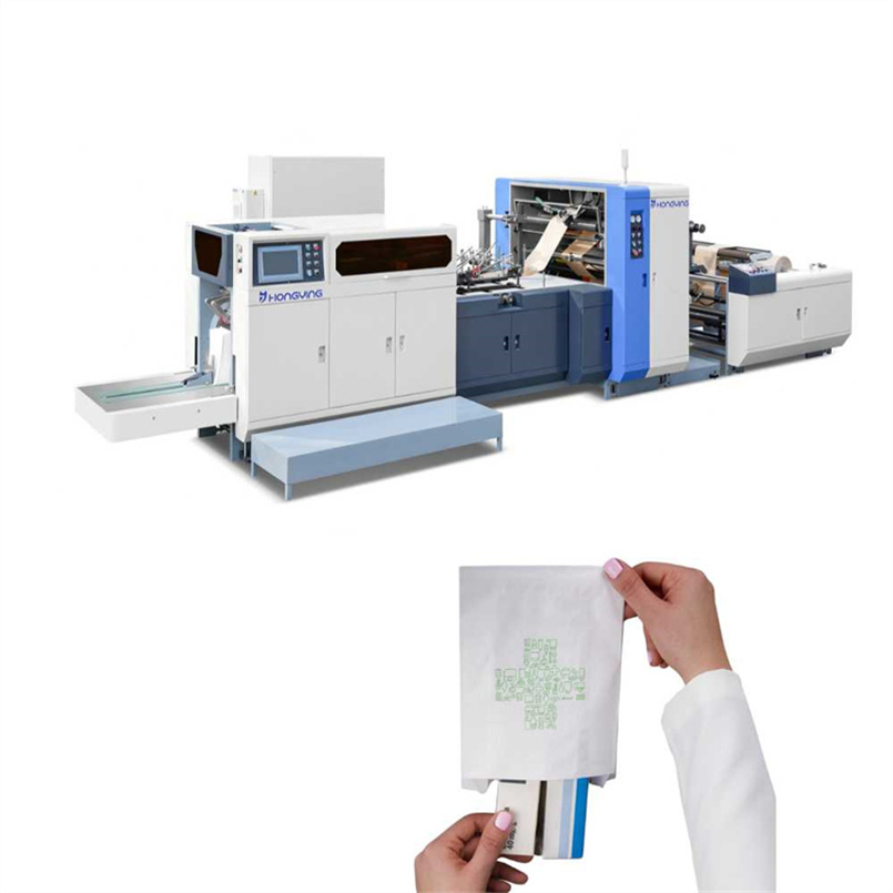 Macchina completamente automatica per la produzione di sacchetti di carta piatti e con soffietto Prezzo macchina farmacia