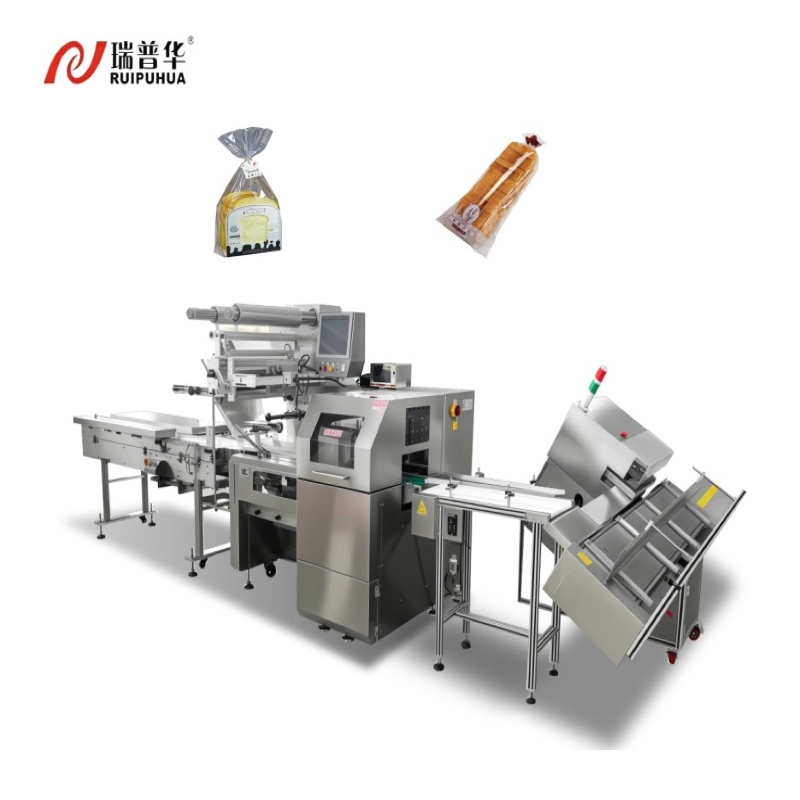 Multifunction Toast Sliced Bread Pillow Packaging Machine Toast Bread Twist Tie Wire Packing Machine