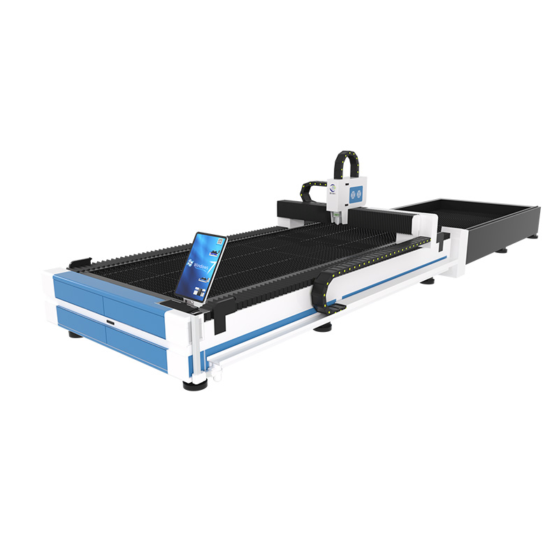 CNC Fiber Laser Cutting Machine with Exchange Platform/Double Table
